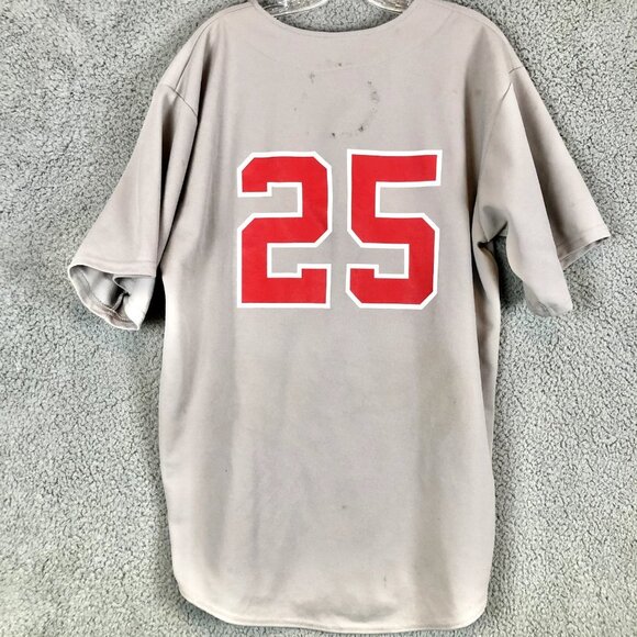 Old School Baseball Hip Hop Jersey Size XL 90s Y2K RNB Wear - Picture 2 of 5